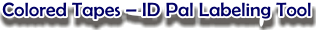 ID Pal Colored Tape Logo